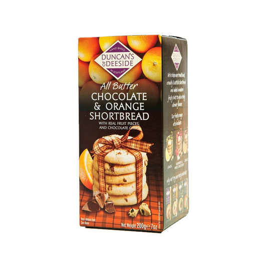 Duncans All Butter Orange & Choc Chip 200g