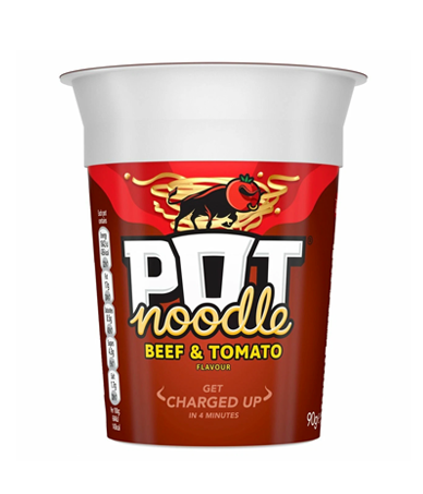 Pot Noodle Beef & Tomato 90g