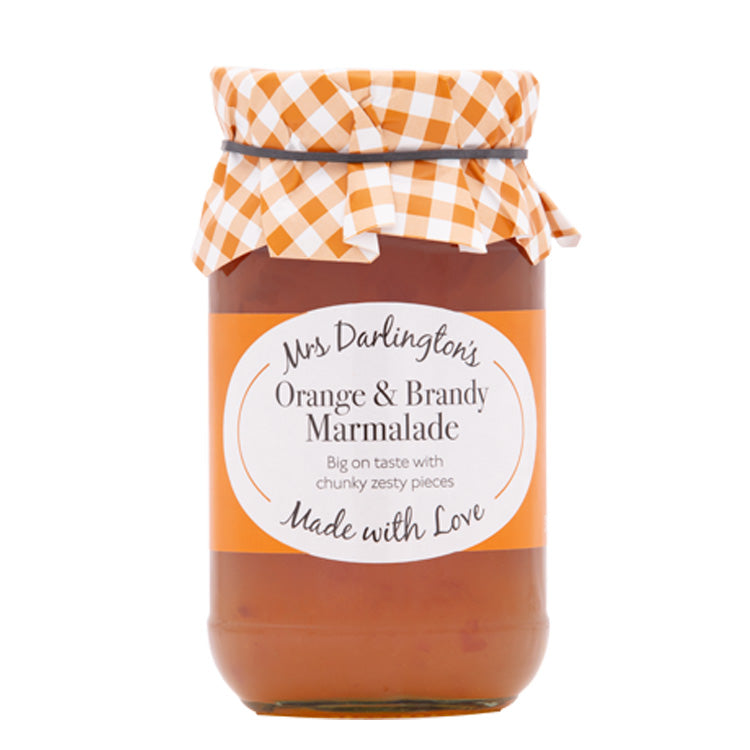 Mrs Darlingtons Thick Cut Orange with Brandy Marmalade 340g