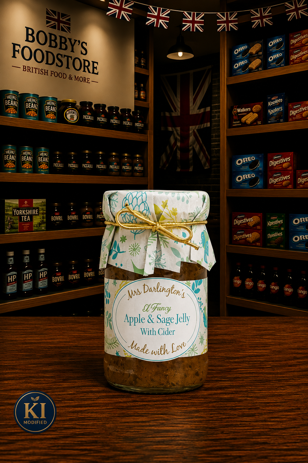Mrs Darlingtons Apple & Sage Jelly w. Cider 200g