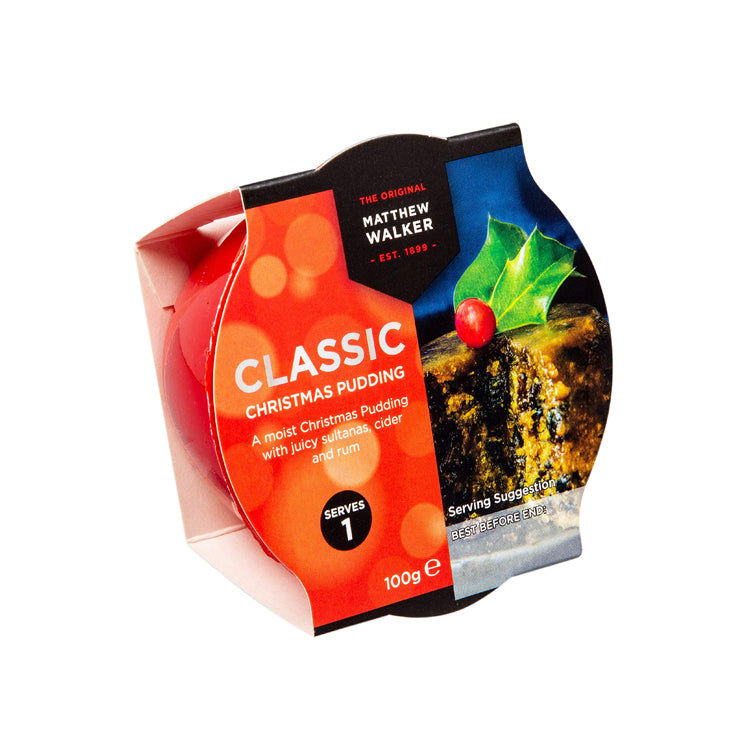 Matthew Walker Classic Christmas Pudding 1 Serving 100g