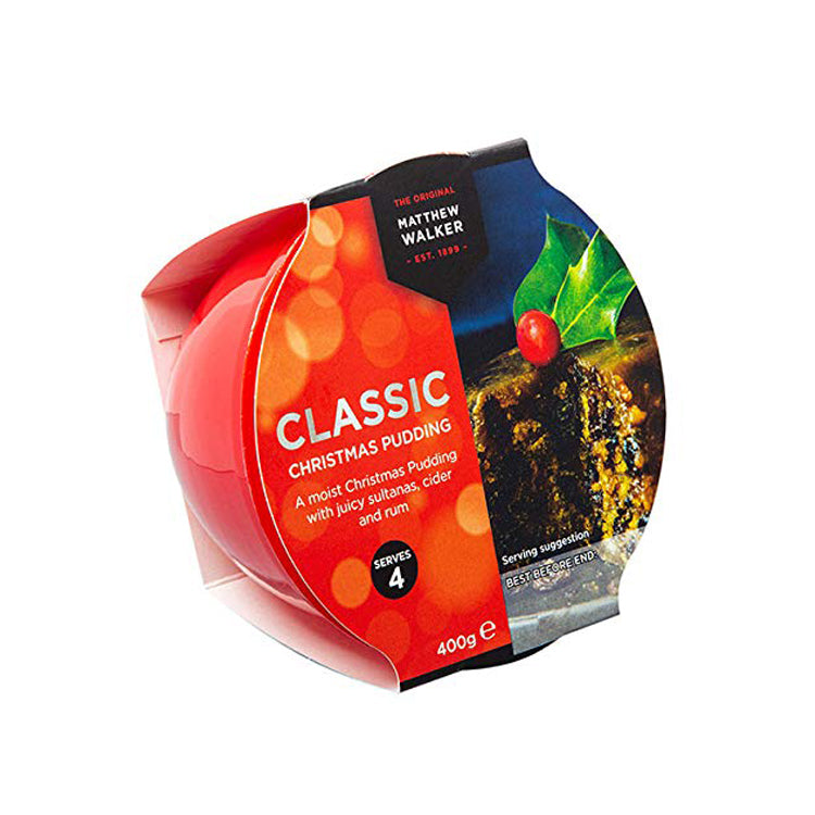 Matthew Walker Classic Christmas Pudding 4 Servings 400g