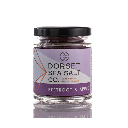Dorset Beetroot & Apple infused Sea Salt Jar 100g