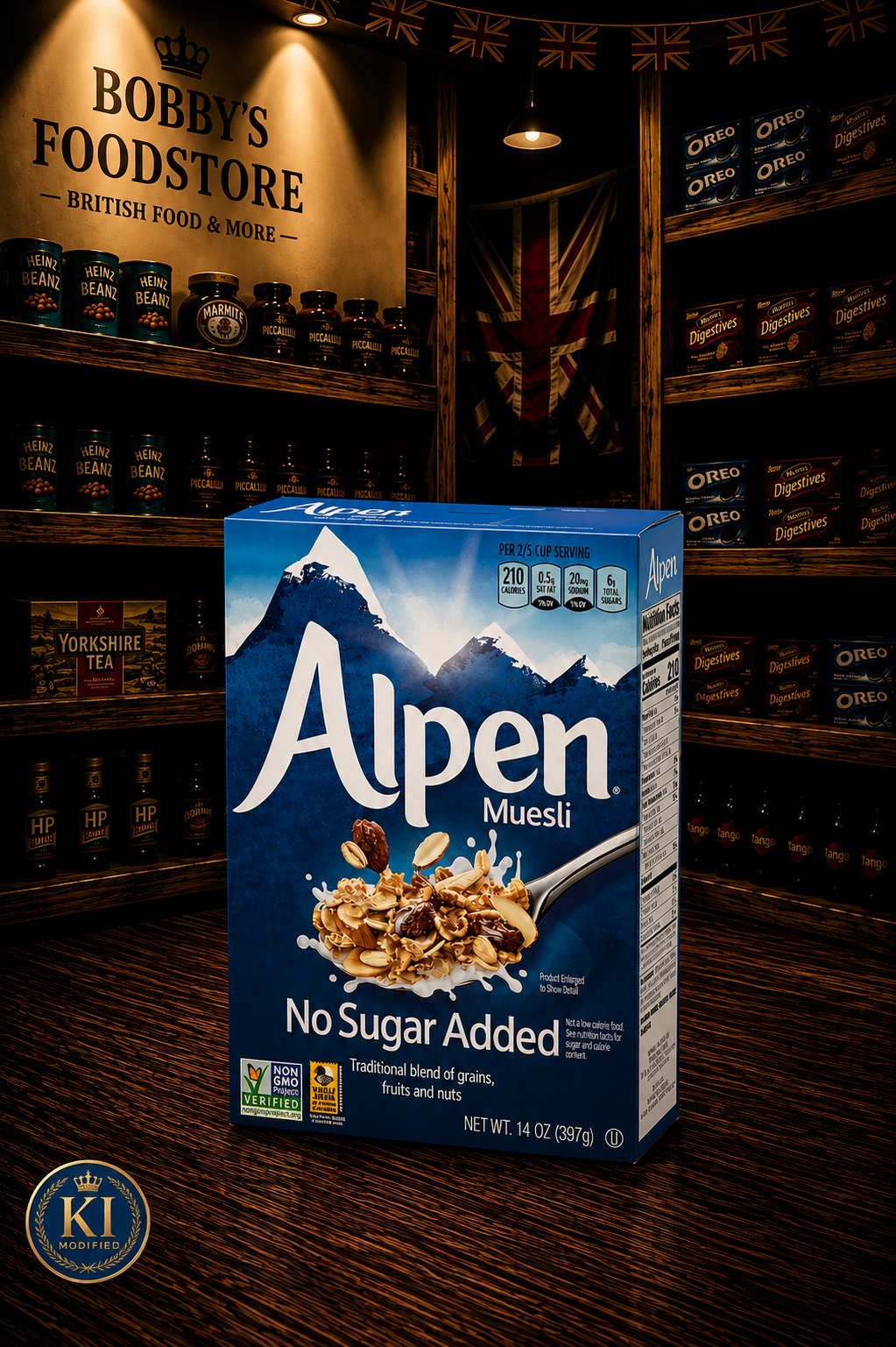 Alpen Original No added sugar 550g