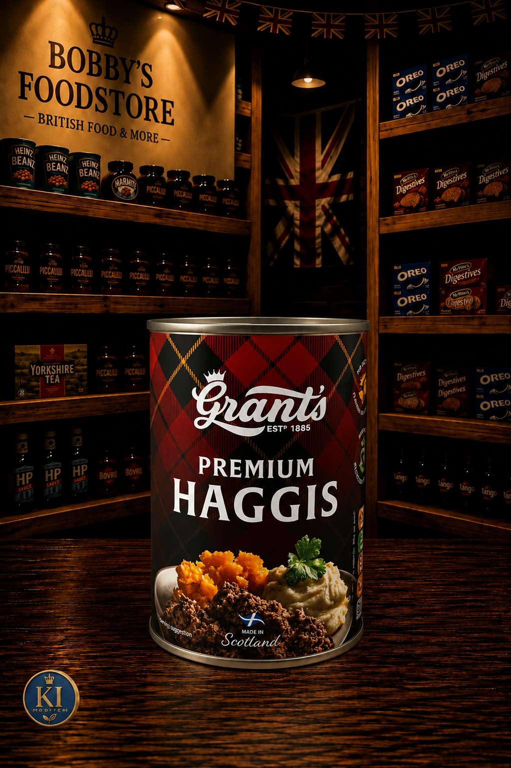 Grants Premium Haggis Tin 392g