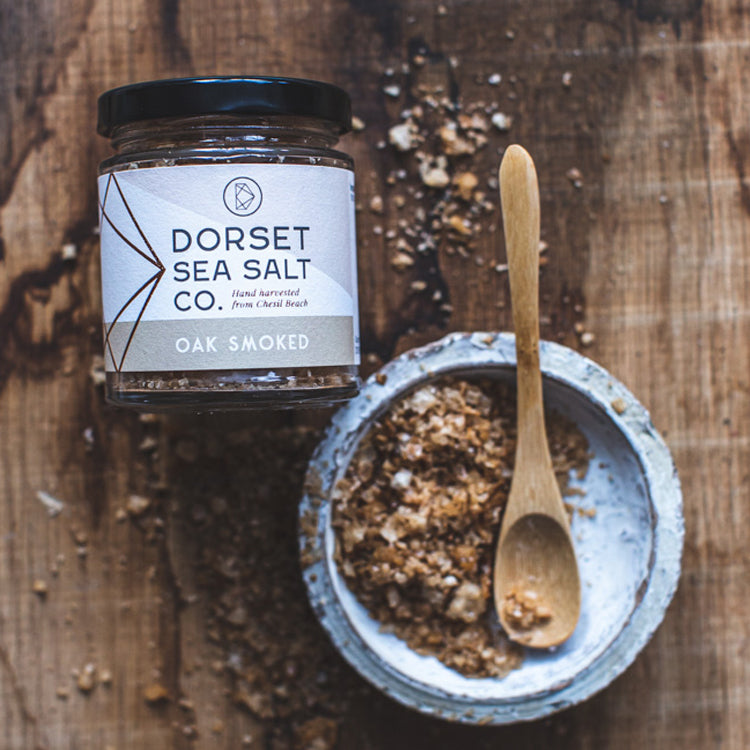 Dorset Oak Smoked Sea Salt Jar 100g