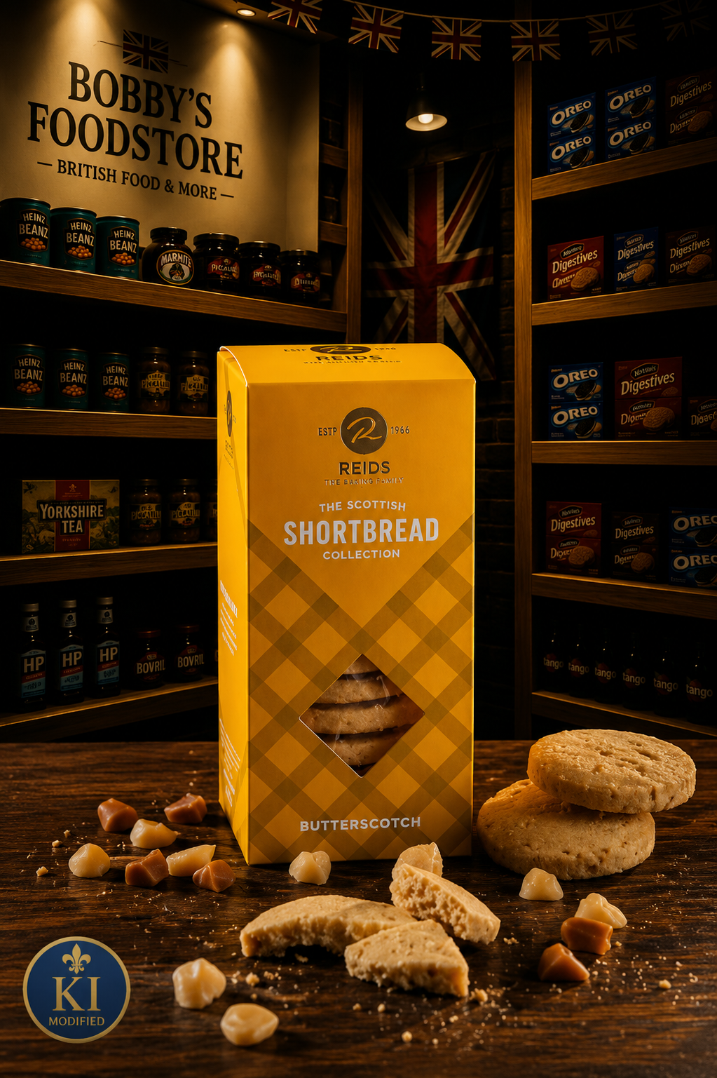 Reids Butterscotch Shortbread 150g