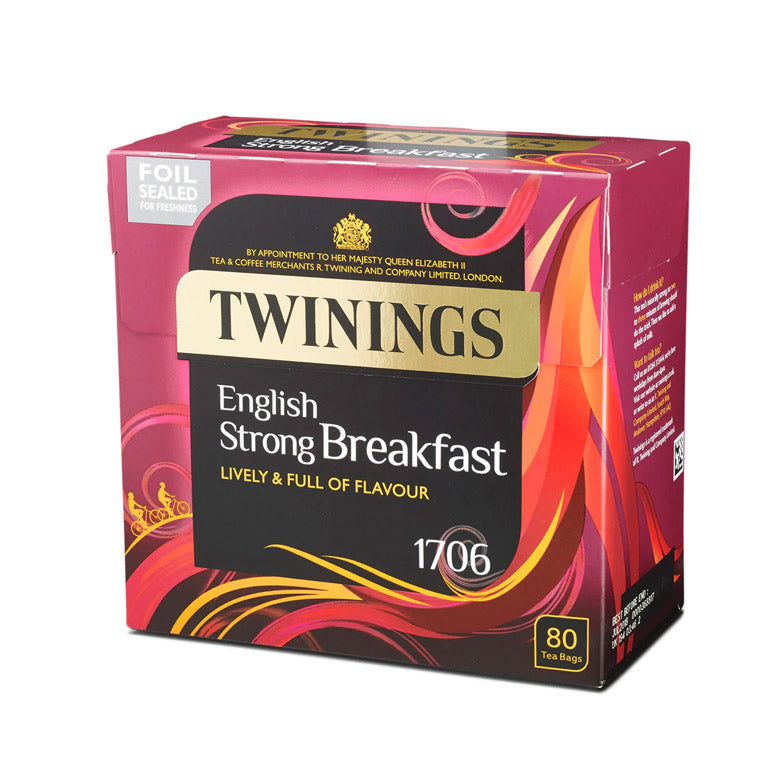 Twinings English Breakfast Tea 80 Bags 200g