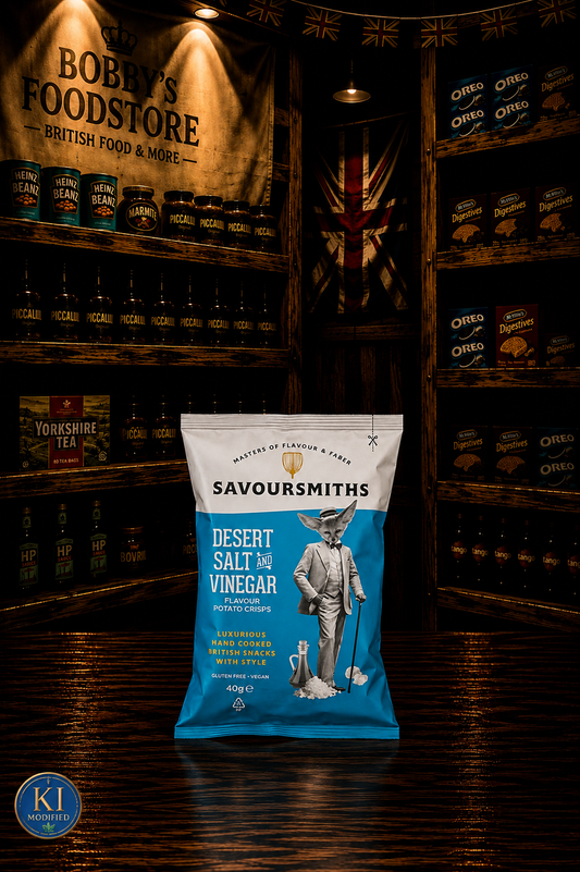 Savoursmith´s Crisps Desert Salt & Vinegar 40g