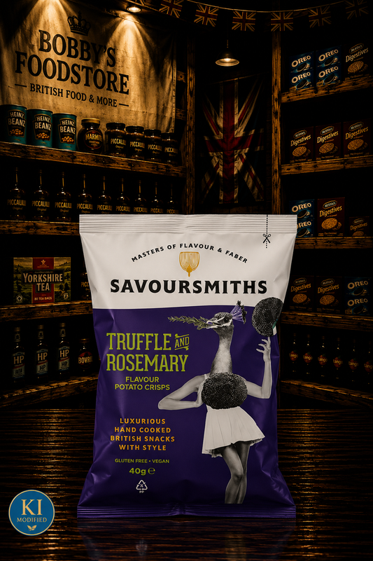 Savoursmith´s Crisps Truffle and Rosemary 150g