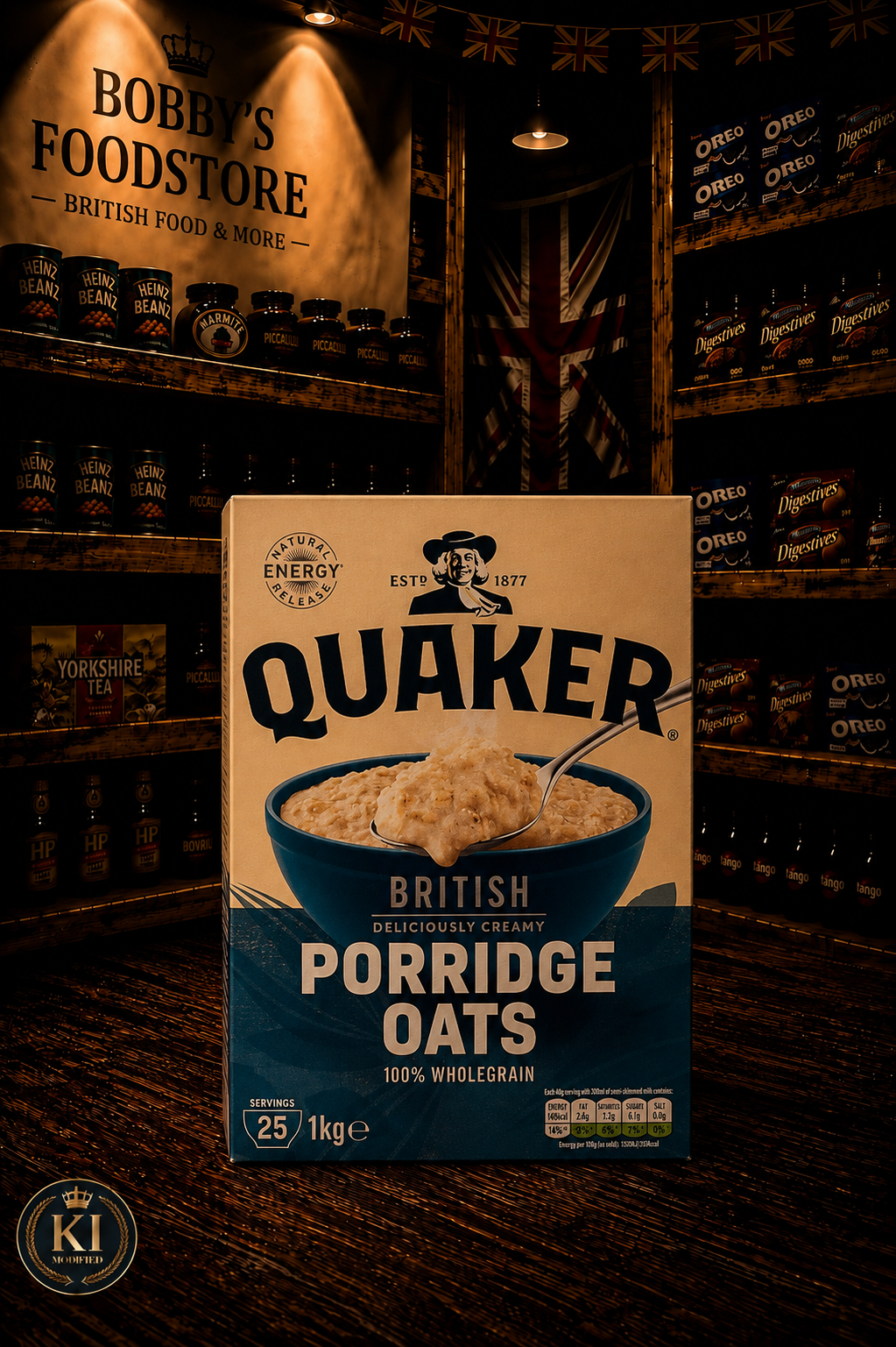 Quaker Porridge Oats 1kg