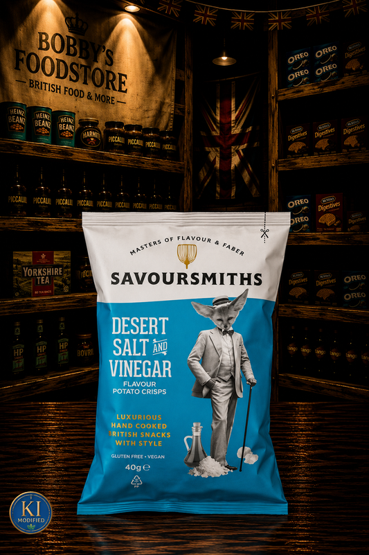 Savoursmith´s Crisps Desert Salt & Vinegar 150g