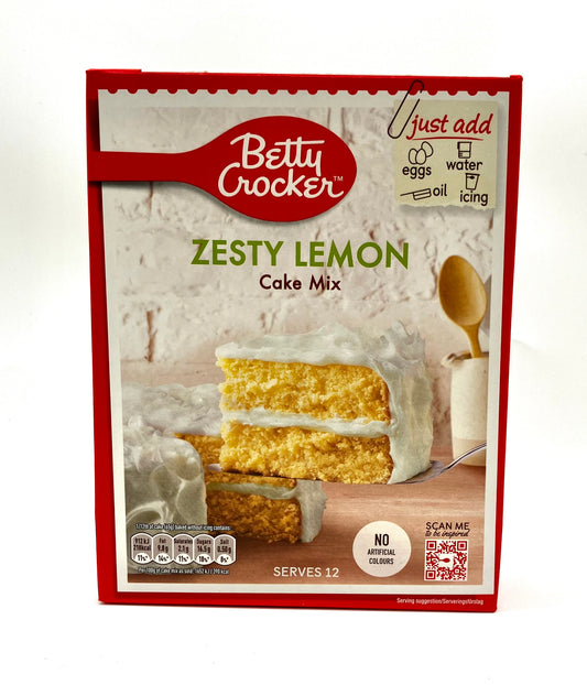 Betty Crocker Zesty Lemon Cake Mix 425g