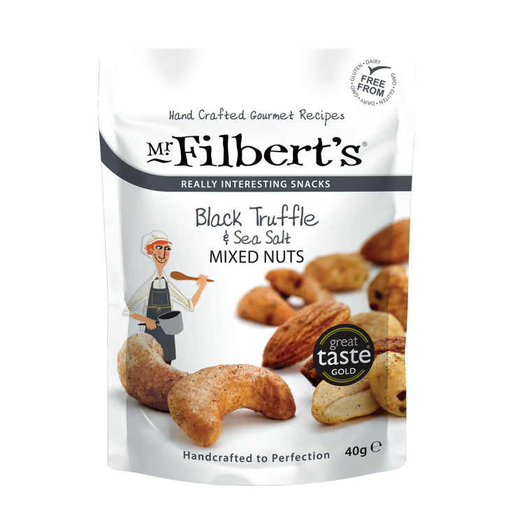 Mr. Filbert's Black Truffle & Sea Salt Mixed Nuts 40g