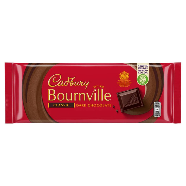 Cadbury Bournville 100g