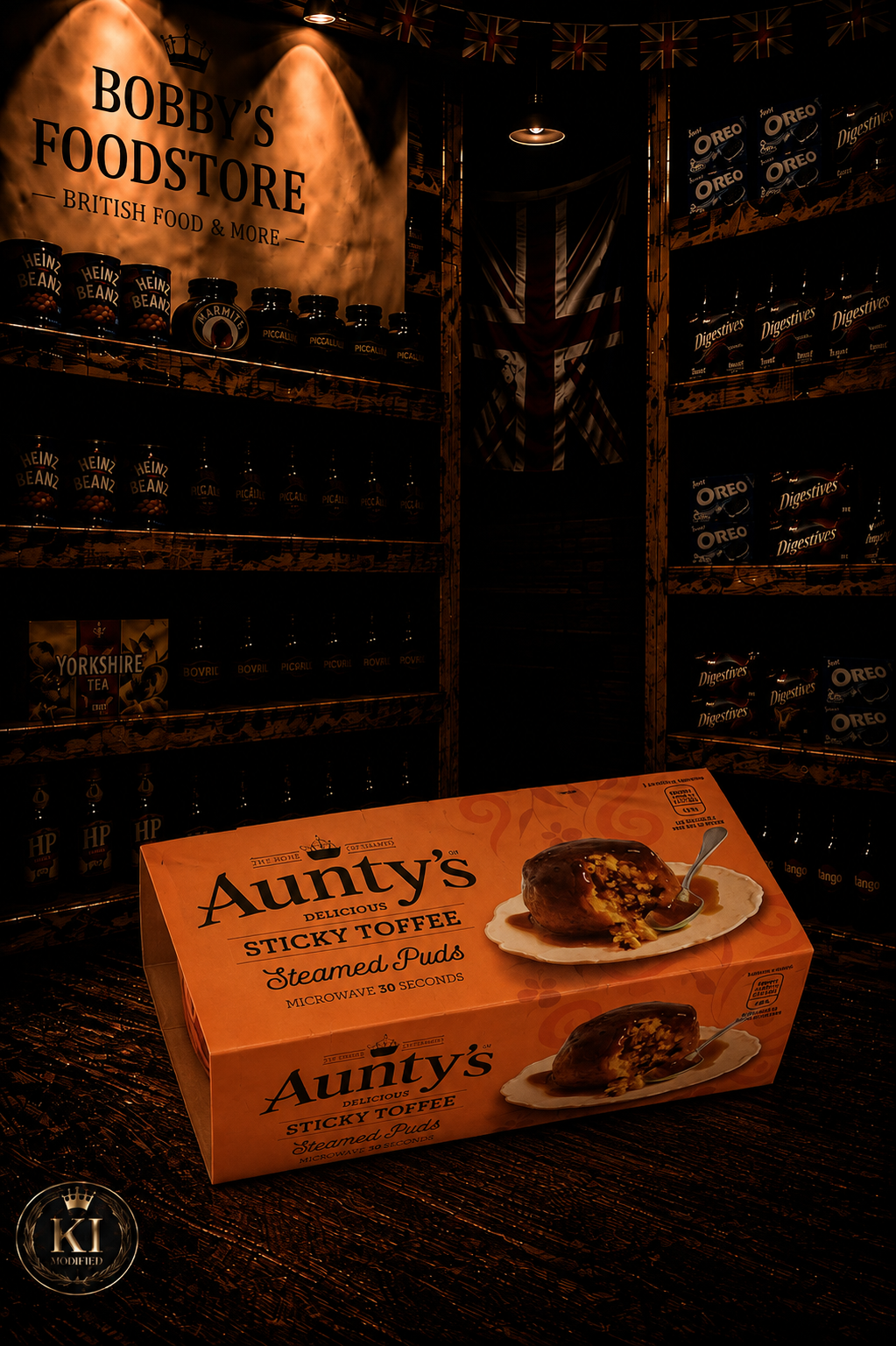 Auntys Szicky Toffee Pudding 2x95g