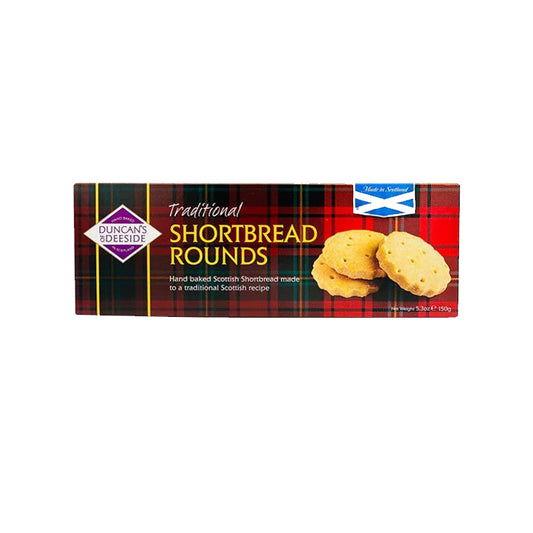 Duncans Traditional’ Shortbread Rounds 150g