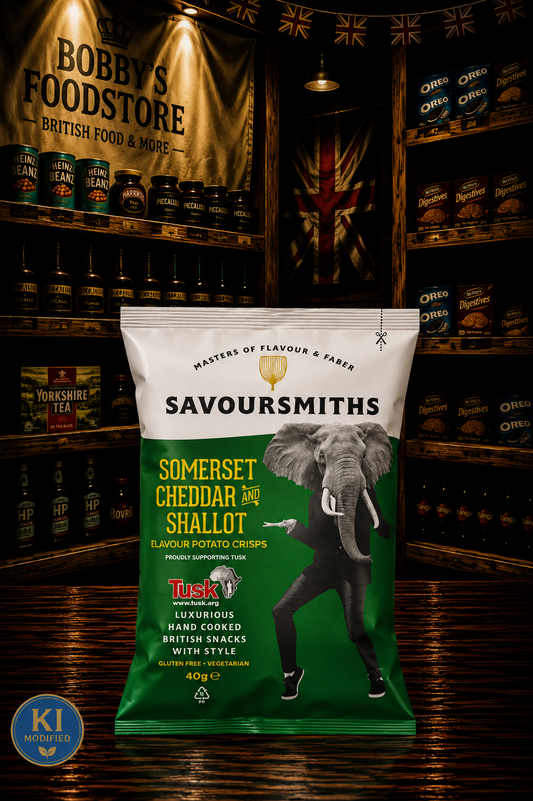 Savoursmith´s Crisps Somerset Cheddar & Shallot 150g