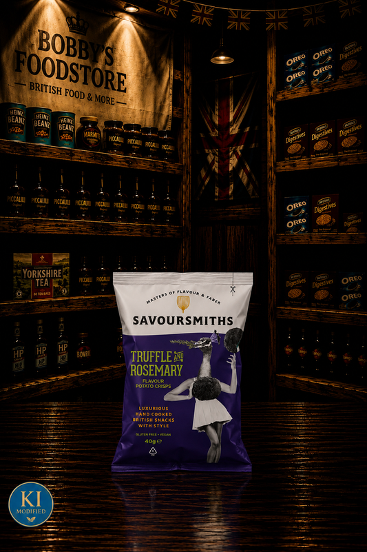 Savoursmith´s Crisps Truffle and Rosemary 40g