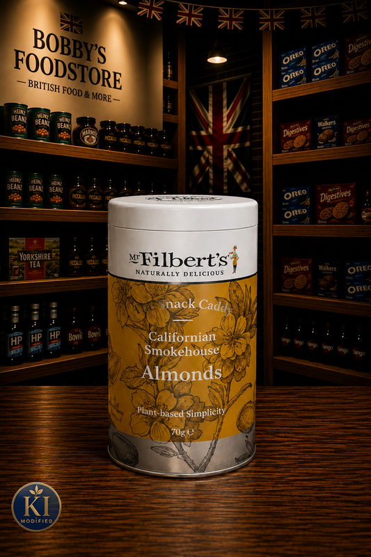 Mr. Filbert's Smokehouse Almonds Tin 70g