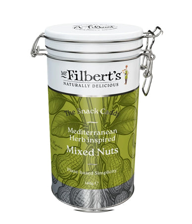Mr Filbert’s Mediterranean Herb Mixed Nuts – 140g