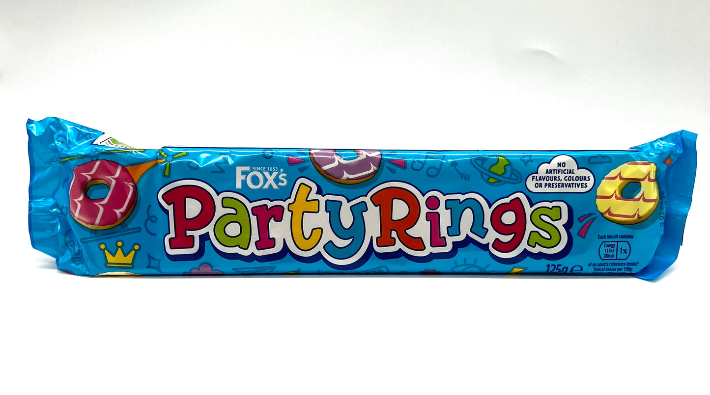Fox´s Party Rings 125g