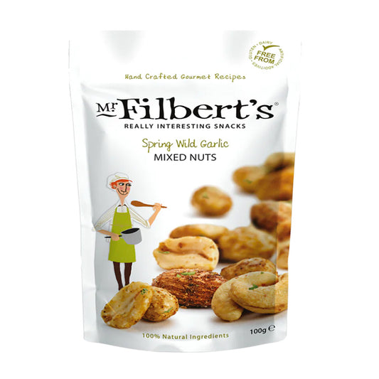 Mr. Filbert's Wild Garlic Mixed Nuts 100g