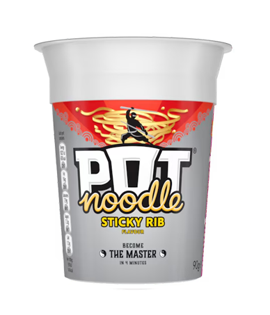 Pot Noodle Sticky Rib 90g