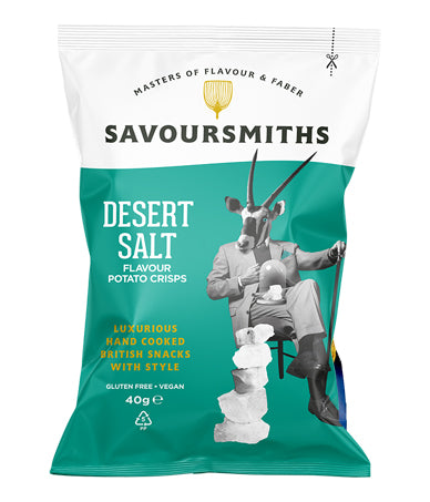 Savoursmith´s Crisps Desert Salt 40g