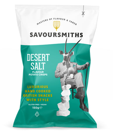 Savoursmith´s Crisps Desert Salt 150g
