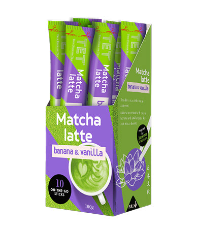 Matcha latte Banana & Vanilla 100g