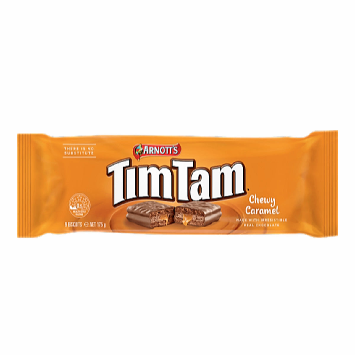 Arnotts Tim Tam Chewy Caramel Biscuits 200g