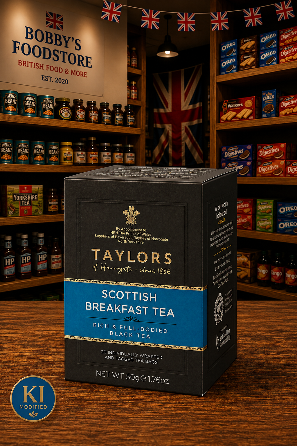 Taylors of Harrogate Scottish Breakfast Tea 20 Tea Bags 50g