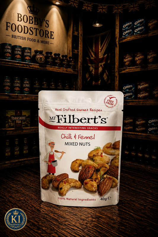 Mr. Filbert's Chilli & Fennel Mixed Nuts 40g