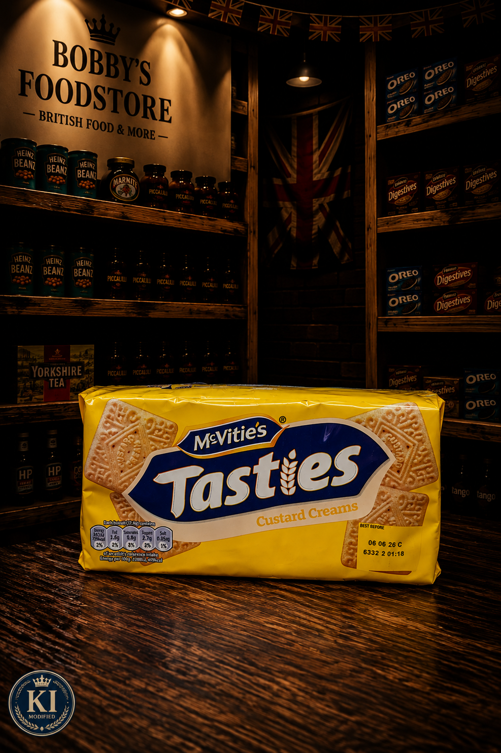 McVities Tasties Custard Creams