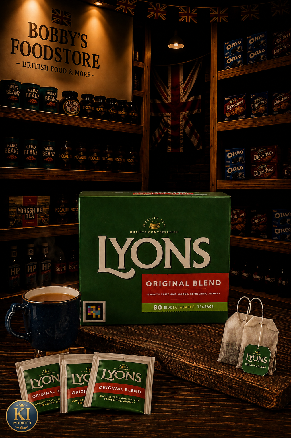 Lyons Original Blend 80 Tea Bags