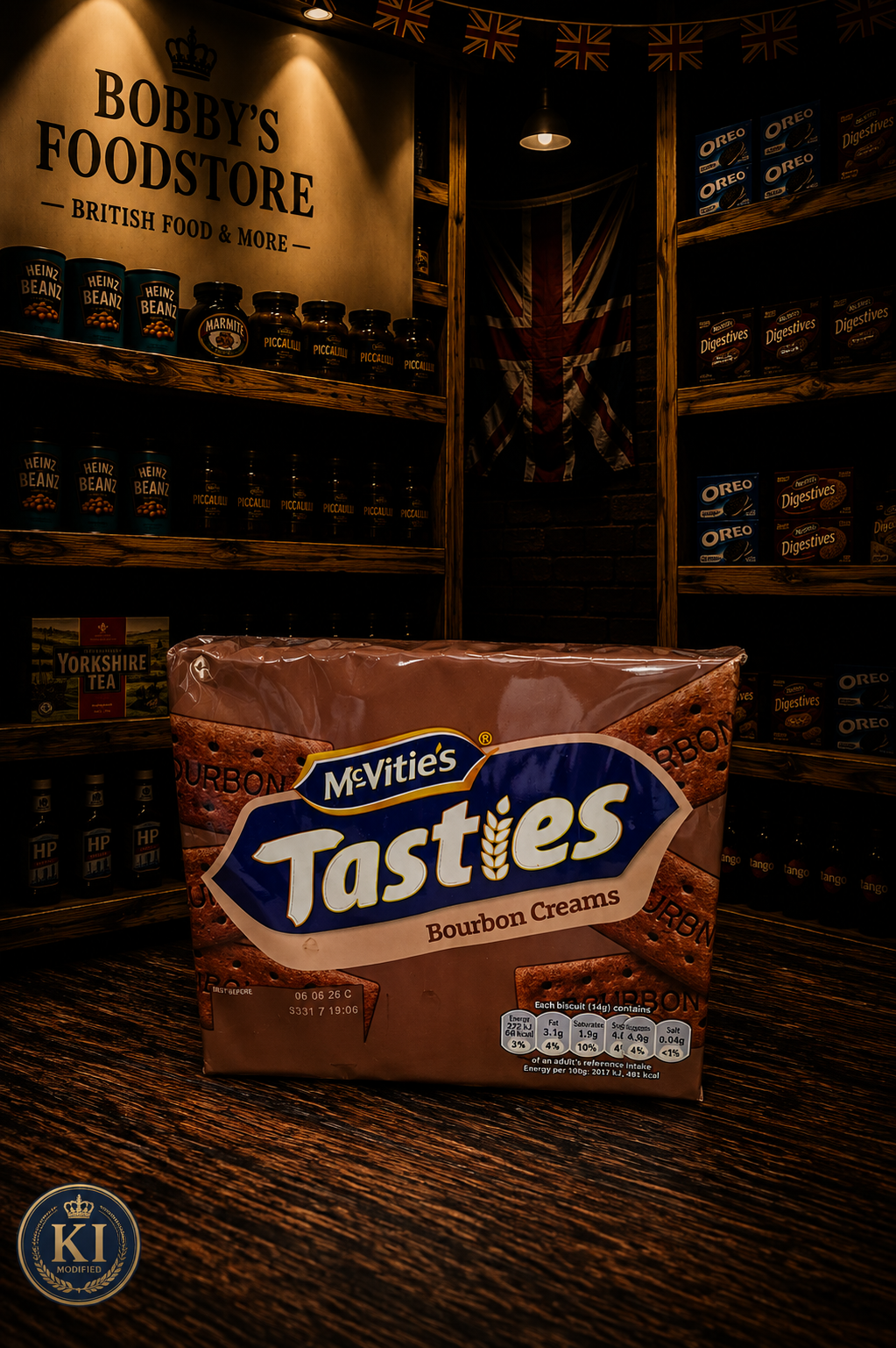 McVities Tasties Bourbon creams