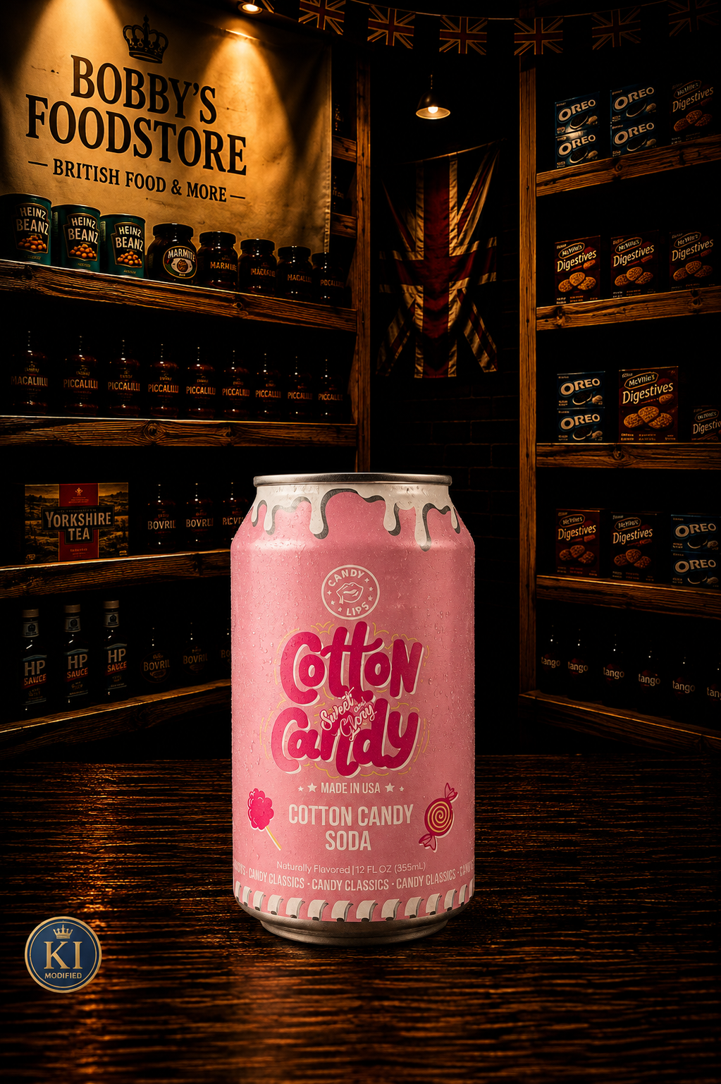 Candy Lips Cotton Candy Soda 330ml
