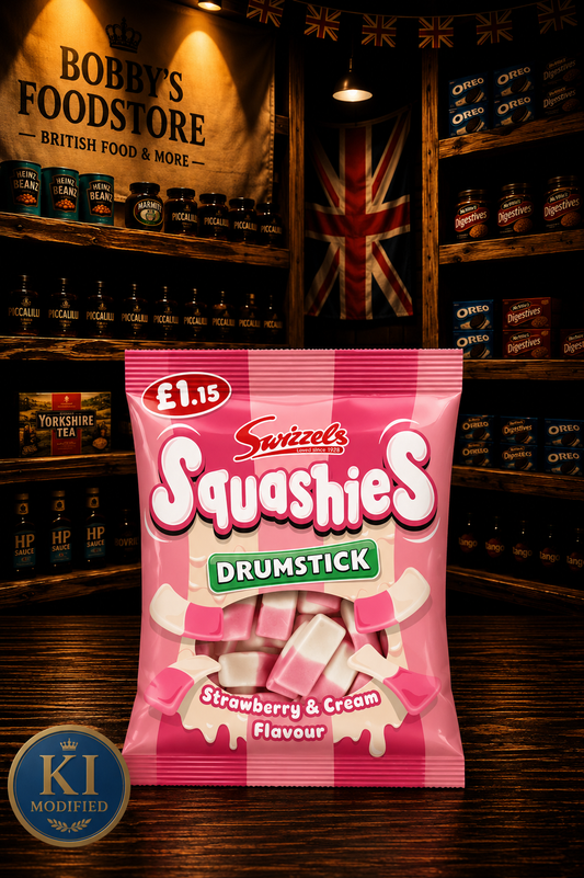 Swizzels Drumstick Squashies Strawberry and Cream 120g