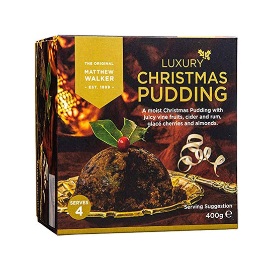 Matthew Walker Luxury Christmas Pudding 4 Servings 400g