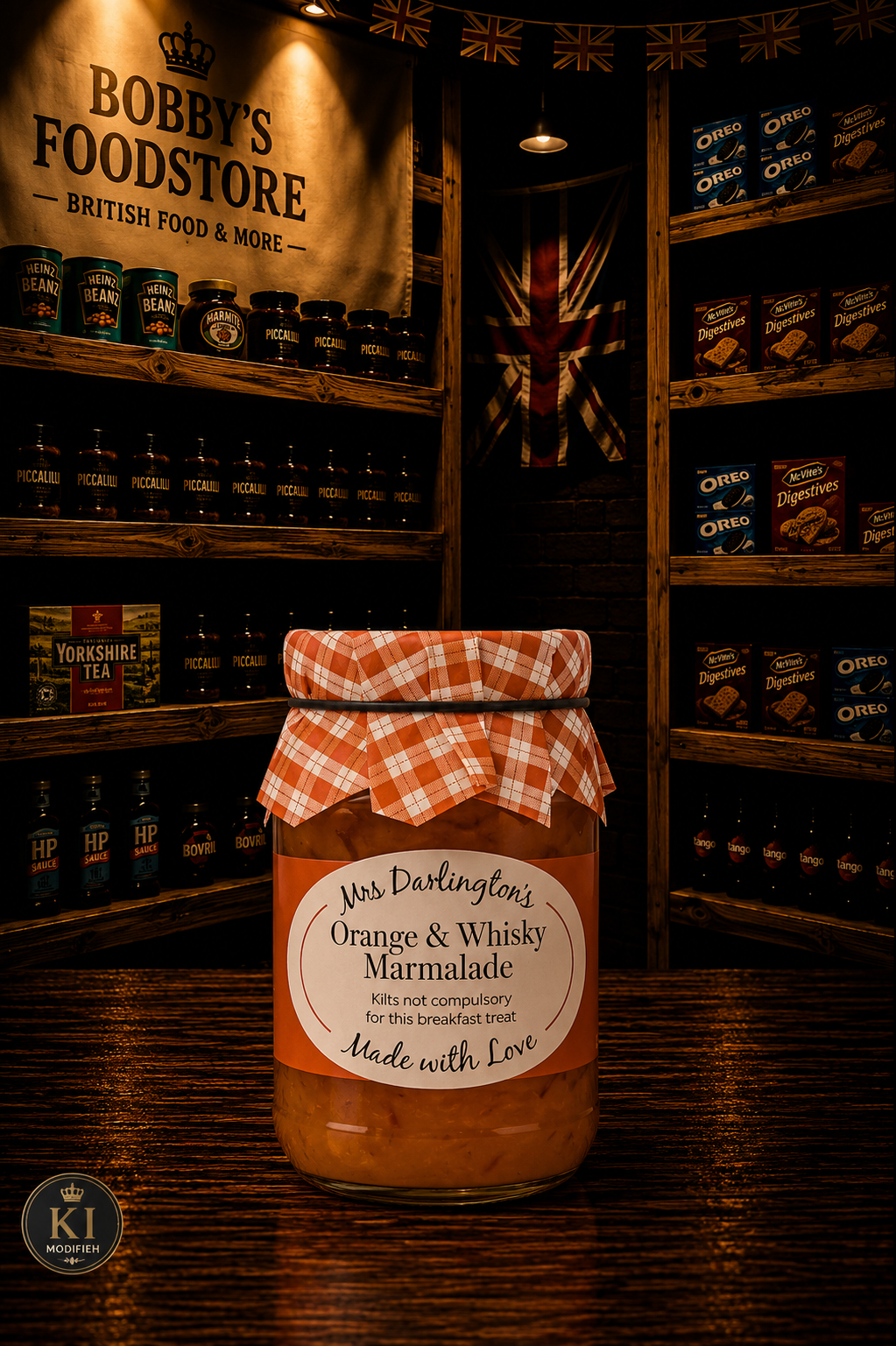 Mrs Darlingtons Medium Cut Orange with Scotch Whisky Marmalade 340g
