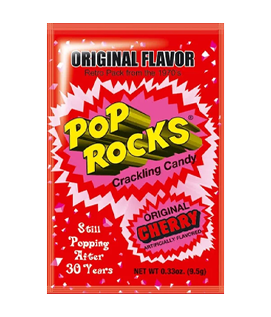 Pop Rocks Crackling Candy Cherry 9,5g