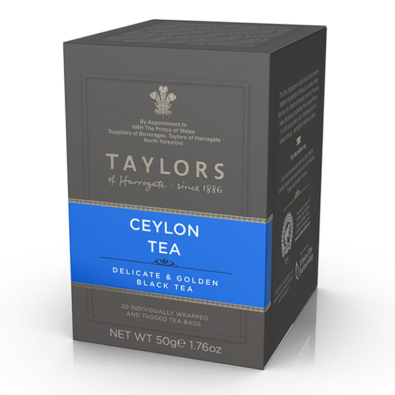 Taylors of Harrogate Ceylon Tea 20 Tea Bags 50g