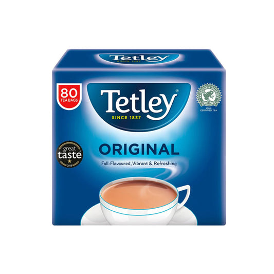 Tetley 80 Tea Bags 250g