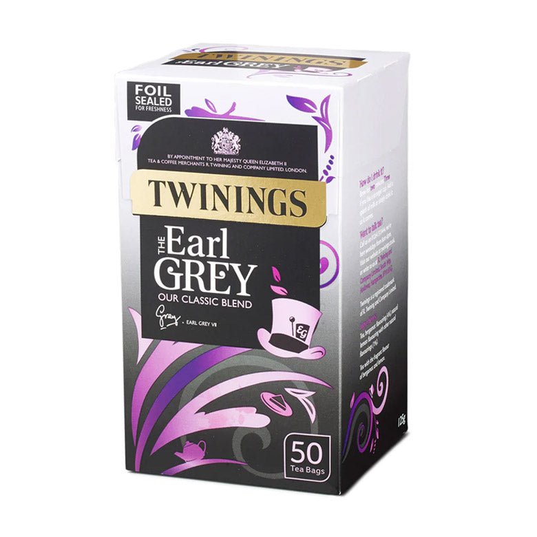 Twinings Earl Grey 50 Tea Bags 125g