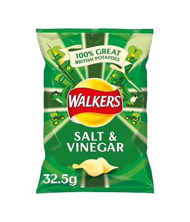 Walkers Salt & Vinegar Crisps 32.5g