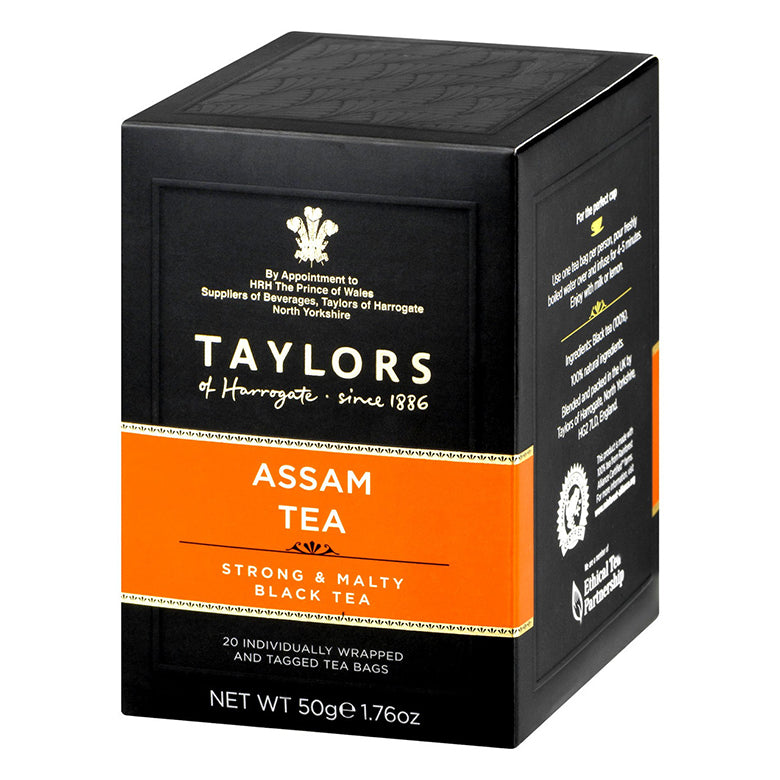 Taylors of Harrogate Assam Tea 20 Tea Bags 50g