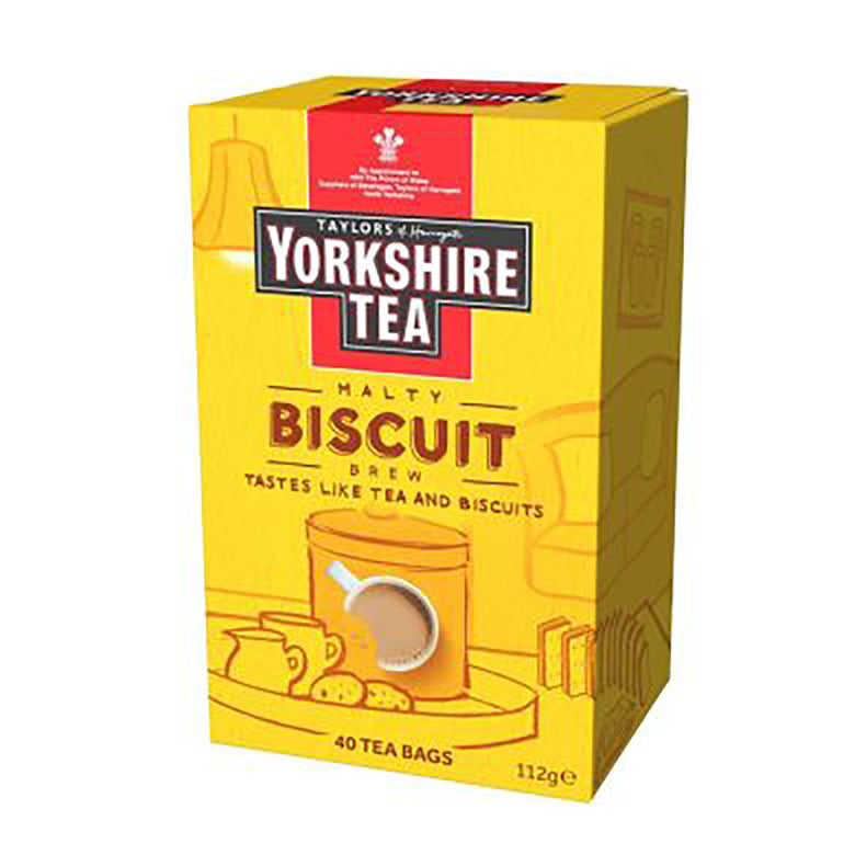 Yorkshire Biscuit 40 Tea Bags 112g