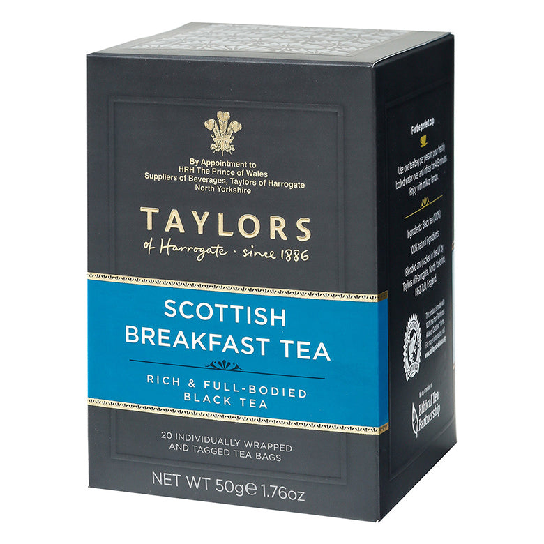Taylors of Harrogate Scottish Breakfast Tea 20 Tea Bags 50g